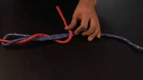 How to Tie a Simple Simon Double Bend