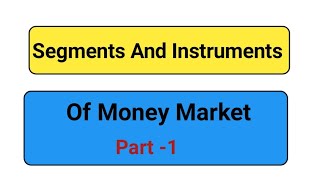 Structure Of Money Market In India (organised and unorg... | Doovi