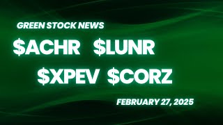 Green Stock News for February 27, 2025: Archer, Intuitive Machines, SpaceX, XPENG, Core Scientific
Welcome to the Green Stock News brief for Thursday February 27th. Here are today’s top headlines:
Archer Aviation (NYSE: ACHR) announced its Launch Edition program to deploy its Midnight aircraft in early adopter markets ahead of FAA certification. Abu Dhabi Aviation will be the first customer, partnering with Archer to launch operations, pilot training, and passenger flights in Abu Dhabi later this year, supported by Archers software infrastructure and operational team.
Intuitive Machines (NASDAQ: LUNR) Athena lunar lander, has successfully launched on the SpaceX Falcon 9 rocket and established communication on February 26. The lander is in excellent health, preparing for lunar orbit insertion on March 3rd and a potential Moon landing on March 6 to support NASAs Artemis lunar exploration efforts.
XPENG (NYSE: XPEV) has appointed Inchcape as its distributor in Poland, with sales starting in Q2 2025. The partnership will bring XPENGs Euro NCAP 5-star-rated models to Poland as part of the brands global expansion to 60+ countries by the end of 2025.
Core Scientific (NASDAQ: CORZ) has expanded its partnership with CoreWeave, securing an additional $1.2 billion in contracted revenue and increasing its total HPC infrastructure with CoreWeave to approximately 590 MW across six sites. The company, which now has 1.3 gigawatts of contracted power, continues to grow its high-performance computing hosting capacity while allocating 400 MW to its bitcoin mining operations.
Disclaimer
This video is not intended as an offering, recommendation, or a solicitation of an offer to buy or sell the securities mentioned or discussed and is to be used for informational purposes only. THIS VIDEO IS INTENDED AS GENERAL INFORMATION AND NOT INFORMATION THAT YOU SHOULD RELY ON FOR INVESTMENT OR TRADING PURPOSES. This video is not financial advice and should not be taken as financial advice. This video is for information, education and entertainment purposes only. Green Stock News is not operated by a licensed broker, a dealer, or a registered investment advisor. It should be expressly understood that under no circumstances does any information published herein represent a recommendation to buy or sell a security. YOU SHOULD NOT MAKE ANY DECISION, FINANCIAL, INVESTMENTS, TRADING OR OTHERWISE, BASED ON ANY OF THE INFORMATION PRESENTED WITHOUT UNDERTAKING INDEPENDENT DUE DILIGENCE AND CONSULTATION WITH A PROFESSIONAL BROKER OR COMPETENT FINANCIAL ADVISOR. Video content is based on data obtained from sources we believe to be reliable but are not guaranteed as to accuracy and are not purported to be complete.
Forward-Looking Statements
Any statements that express or involve discussions with respect to predictions, expectations, beliefs, plans, projections, assumptions, objectives, goals, assumptions of future events or performance are not statements of historical fact may be forward looking statements. Forward looking statements are based on expectations, estimates, and projections at the time the statements are made that involve a number of risks and uncertainties which could cause actual results or events to differ materially from those presently anticipated. Forward looking statements in this action may be identified through use of words such as projects, foresee, expects, will, anticipates, estimates, believes, understands, or that by statements, indicating certain actions may, could, or might occur. Understand that there is no guarantee past performance is indicative of future results. Investing in micro-cap or growth securities is highly speculative and carries an extremely high degree of risk.
Source: https://greenstocknews.com/newswire/green-stock-news-for-february-27-2025-archer-aviation-intuitive-machines-spacex-xpeng-core-scientific
#sustainabletransport #evtol #space #spacestocks #evs #electricvehicles #evnews #evstocks #bitcoinmining #btc #cleantech #blockchain #news #stocks #stocknews #greenstocks Green Stock News for February 27, 2025: Archer, Intuitive Machines, SpaceX, XPENG, Core Scientific