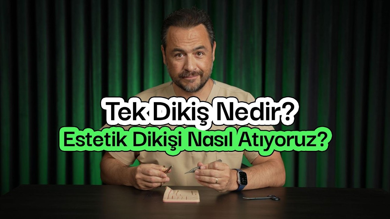 Estetik Dikiş Nasıl Atılır?| Uygulamalı Anlattım