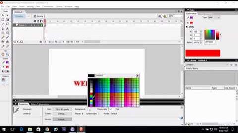Micromedia Flash Glow Effects in Simple Two Steps