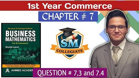 Ex # 7 | Q # 7.3, 4 | Matrices & Determinants | B Maths | Ch # 7 |I.Com Part 1| Karachi/Sindh board 