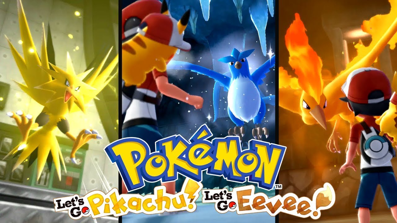 Come Catturare Zapdos Articuno E Moltres In Pokemon Lets Go Pikachu E Eevee Gameplay Ita