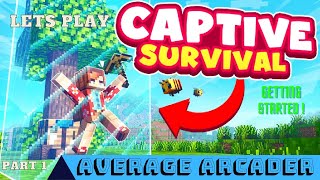 Lets Play Minecraft Captive Survival/Part 1