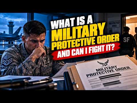 What Is a Military Protective Order (MPO) and Can You Fight It?