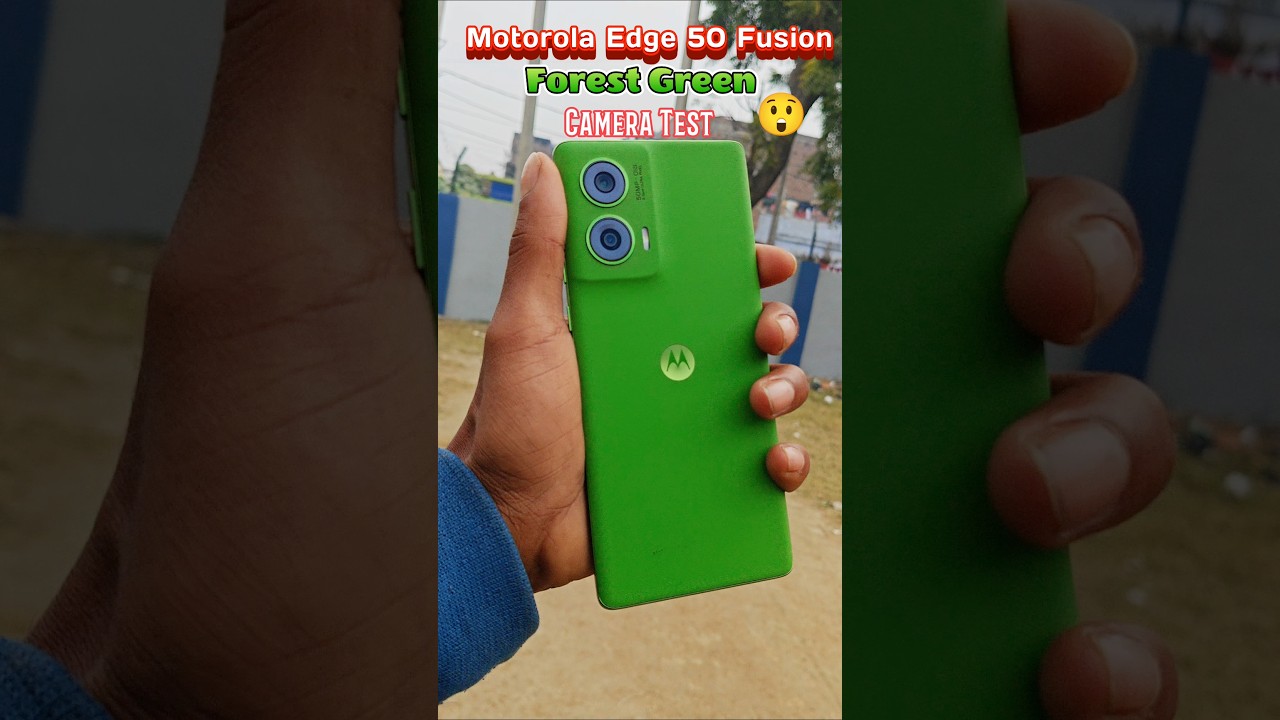 Motorola Edge 50 Fusion 🥵 Forest Green 💚 Camera Test 🔥 Best Curved Display Smartphone Under 20000 •