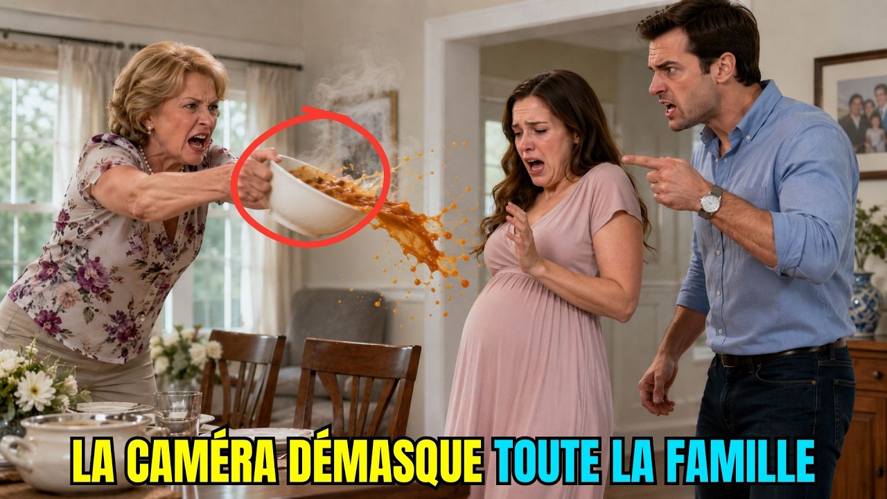 MA BELLE-MÈRE BRÛLE MON VENTRE ENCEINTE, MON MARI ME GIFLE, MAIS LA CAMÉRA LES CONDAMNE ET LES RUINE