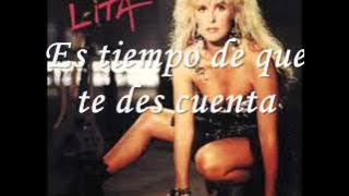 Lita Ford Fatal Passion Subtitulado (Lyrics)