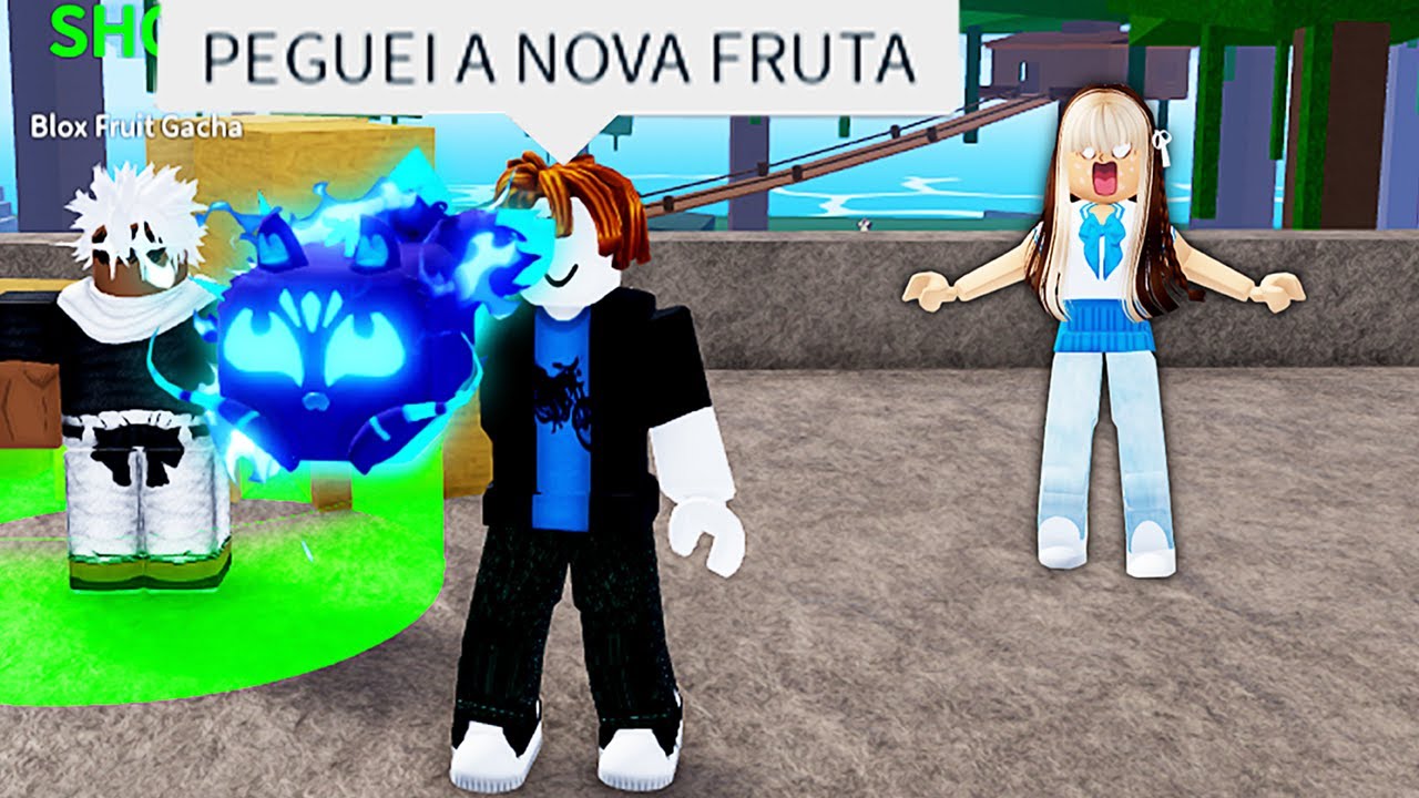 Melhor fruta pra iniciante no Blox fruits do roblox #bloxfruits