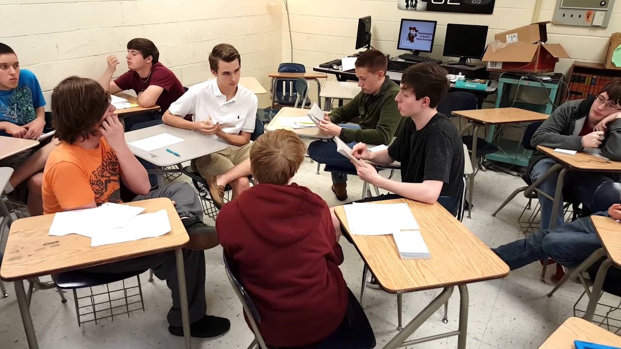 Fishbowl Discussion Example (Mr Fish's English 2) YouTube