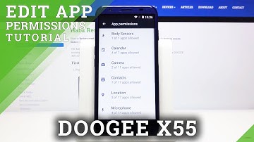 How to Manage App Permissions in DOOGEE X55 – Change App Permissions