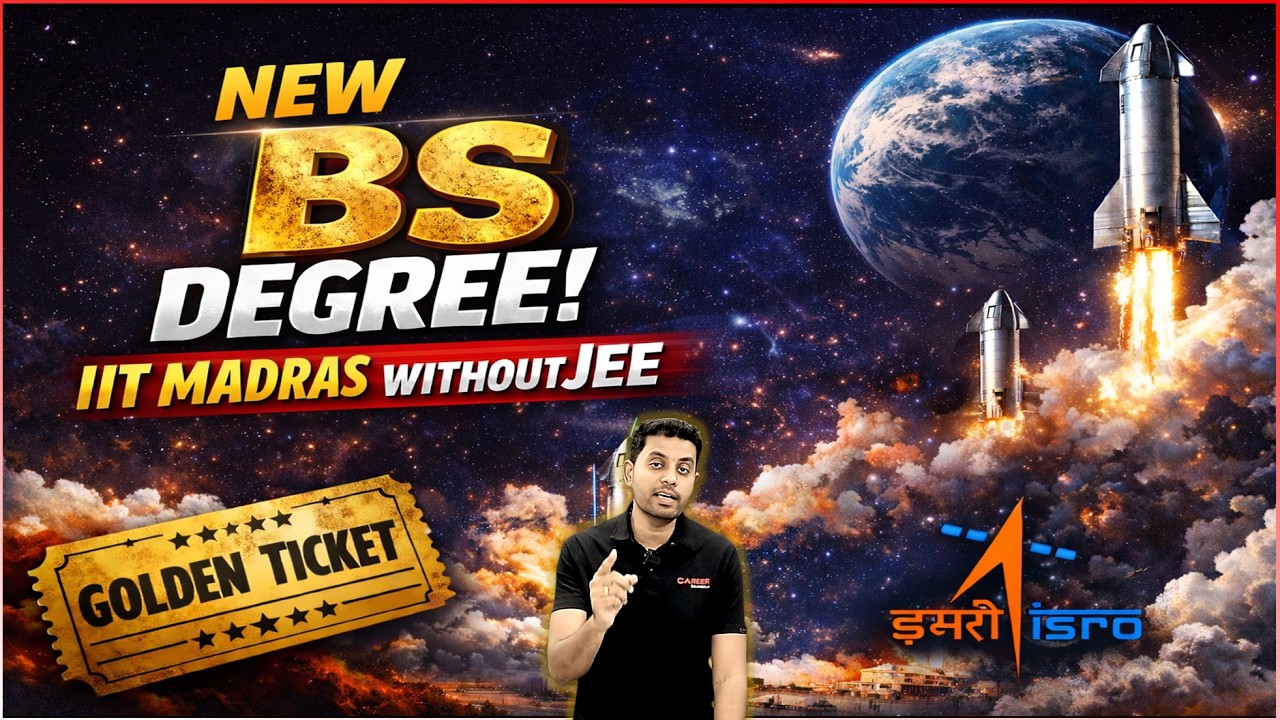 JEE இல்லாமல் IIT Madras-ல் சேரலாம்! 🚀 New BS Tech Degree
