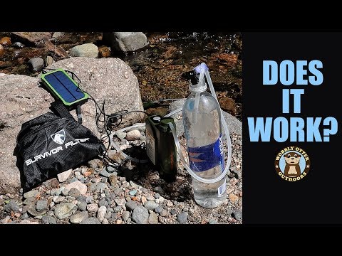 Battery Powered Water Filter Use & Review