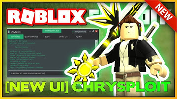 NEW ROBLOX EXPLOIT: CHRYSPLOIT UI (PATCHED) NEW MESHES, JAILBREAK, QUICK CMDS AND MUCH MORE (Nov 30)