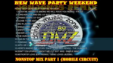 NEW WAVE PARTY WEEKEND NONSTOP MIX PART 1 (MOBILE CIRCUIT)