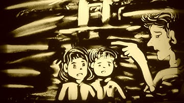 Tranh cat co giao ke chuyen sand art Nguyen Tien