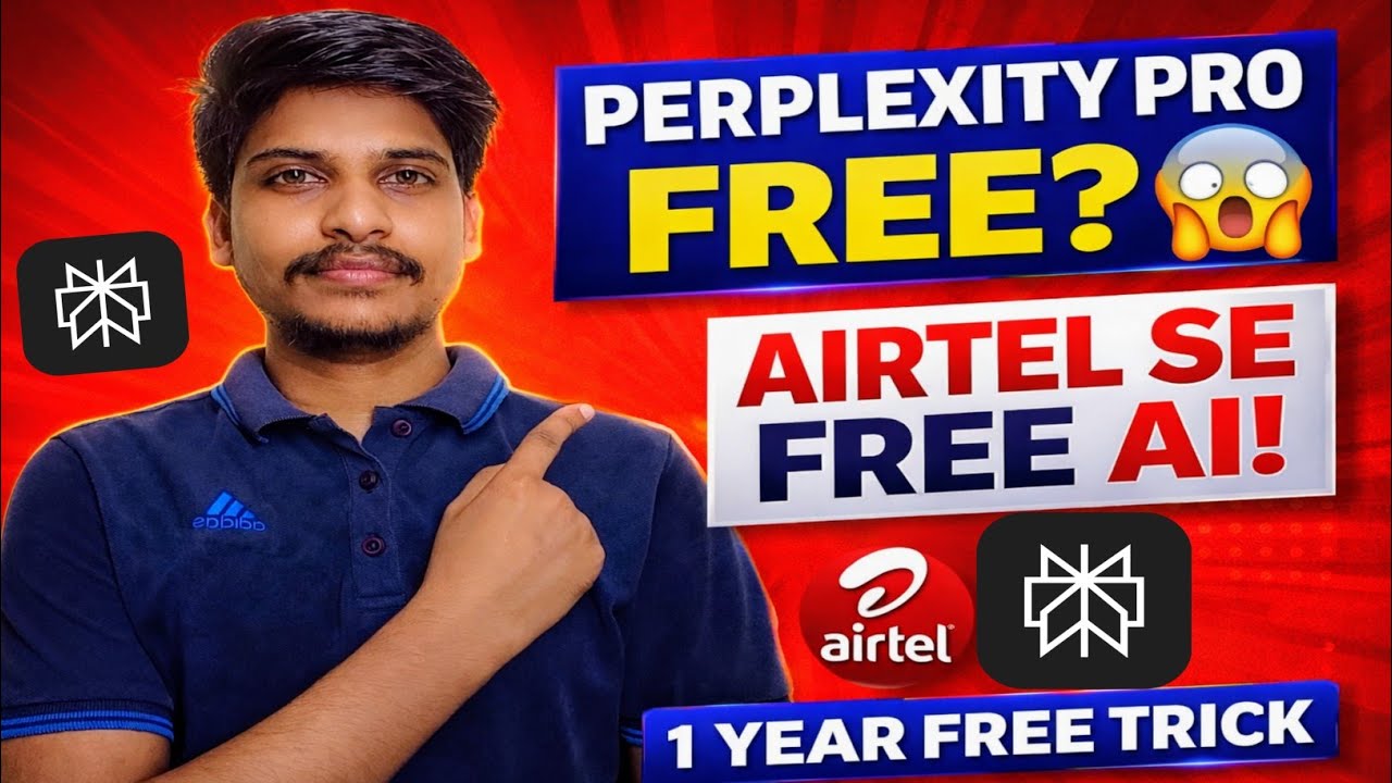 Perplexity Pro Free | Perplexity Pro Subscription Kaise Le | Airtel Perplexity Pro AI Free 2026