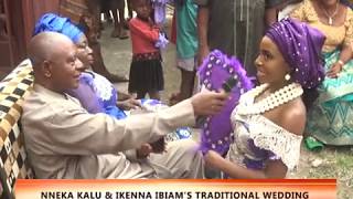 NNEKA KALU \& IKENNA IBIAM WED TRADITIONALLY