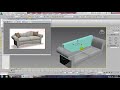 Tutorial on Modeling & Texturing a Couch in 3dsmax ( Part 1)