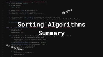 Tổng hợp các thuật toán sắp xếp | Phân tích và so sánh