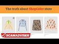 Shop Cider Clothing reviews that you should see! Is shopcider.com legit or a scam store?