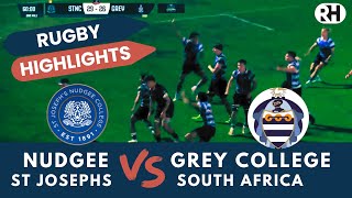 Grey College Vs Nudgee Australia 2026 Rugby Highlights  St Johns Easter Rugby Festival 2 April
