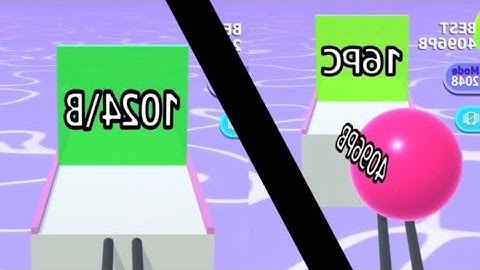 BALL RUN 2048 - INFINITY MODE MIRROR FULL 2048\C REMAKE MORE THAN 1 HOUR