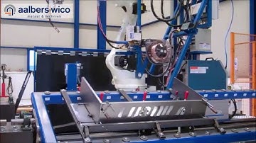 Lasrobot met MIG/MAG en TIG snelwisselsysteem