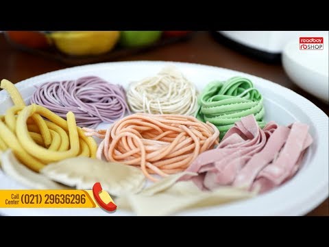 Membuat Mie Sehat Dengan ReNoodle (Dari Bahan Alami Tanpa Pewarna, Pengawet, Pengental Buatan)