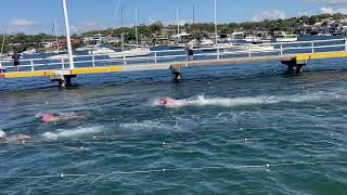 50M freestyle handicap start at Gunnamatta Cronulla RSL Swim Club