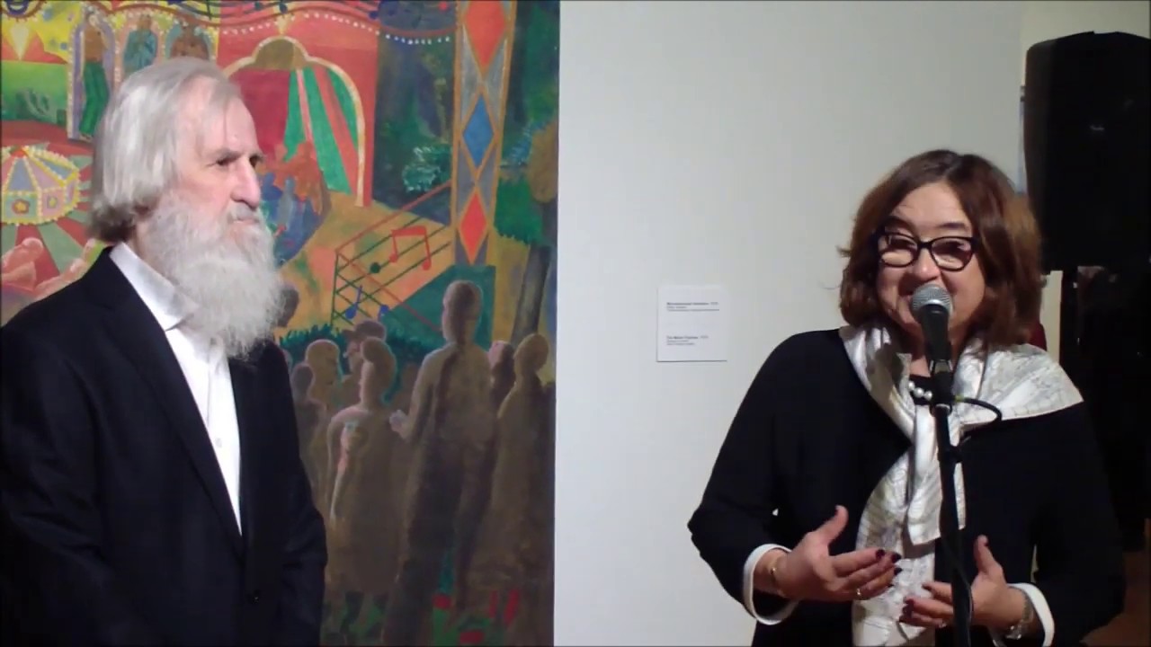 Открытие выставки Ивана Николаева, Третьяковская галерея, Крымский вал ...