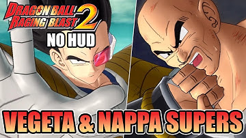 DBZ RB2 Movesets [NO HUD] - Scouter Vegeta & Nappa