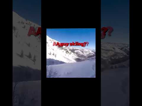Just a guy Skiing I #shorts