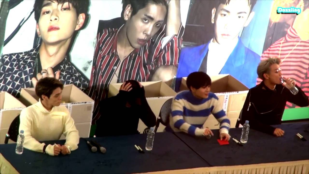 161009 잠실팬사인회(온유,종현,민호,태민)