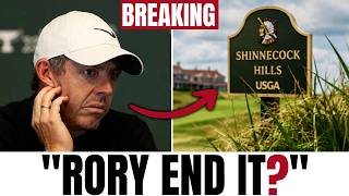 Rory McIlroy Saw Shinnecock for the First Time... His Reaction Says Everything