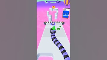 Snake Run race ASMR 147 #asmr #shorts #trending