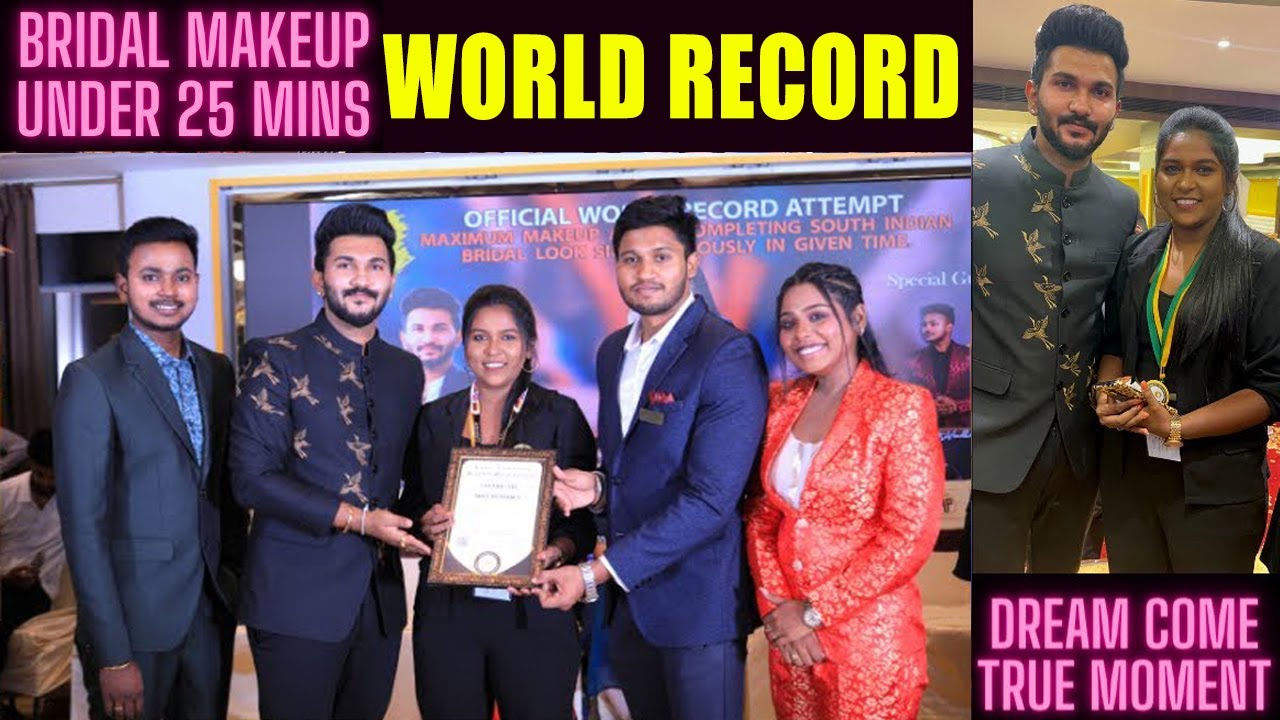 Biggest Dream Come True 😍| 25mins la Bridal Makeup❤️ | World Record Event Vlog😻 | Jaicy Victoria