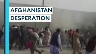 Afghanistan: Desperate Scenes As Evacuation Mission Continues