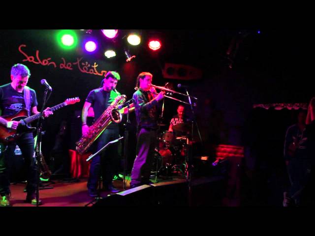 Charly Glez. & The Crazy Blues (28/02/2014). Sal&oacute;n de Teatres Directos