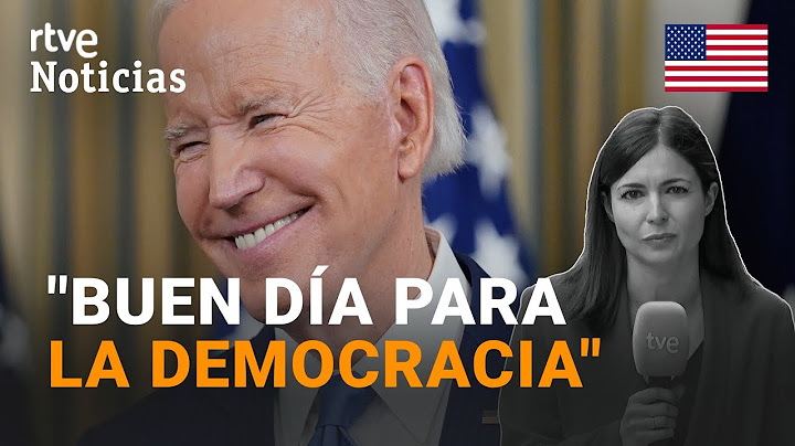 EE.UU. ELECCIONES: BIDEN contento con el RESULTADO y con GANAS de REPETIR CANDIDATURA en 2024 I RTVE