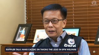 Cacdac responds to labor export criticism: DMW enables OFWs to dream