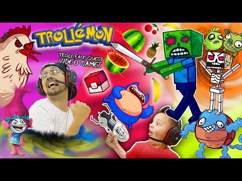 Trollemon Fgteev Troll Quest Pocket Edition Scared Minecraft Steve What Ninja Awesome Youtube - troll face s obby roblox