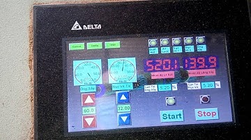 HMI Delta B07S411 connect to Temp Ctrl and Inverter by Modbus