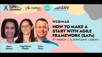 How to make a start with Agile Framework (SAFe)