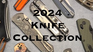 My 2024 knife Collection