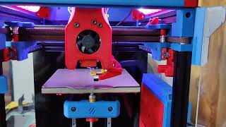Voron 0.1 Klicky Probe in action