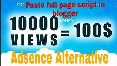 Za.gl  paste full Page WebSite script on Blogger best url Shortner
