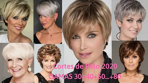 CORTES DE CABELLO CORTO DAMAS 30+40+50+60+...8...