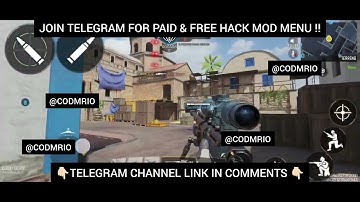 CODM IOS HACK V1.0.50! MOD MENU FOR COD MOBILE! CHEAT CODM IOS/ANDROID!GLOBAL AND GARENA! 100% SAFE