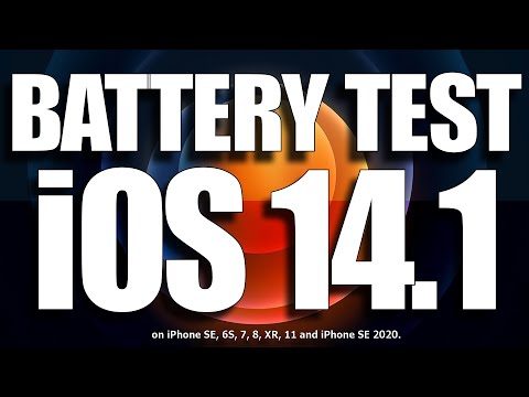 iOS 14.1 Battery Life / Battery Drain / Battery Performance Test.